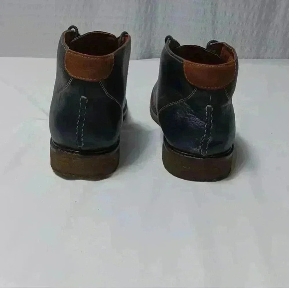 Johnston & Murphy  Copeland Chukka 25 Leather lace up ankle boots. Mem Size 8.5 - Picture 5 of 9